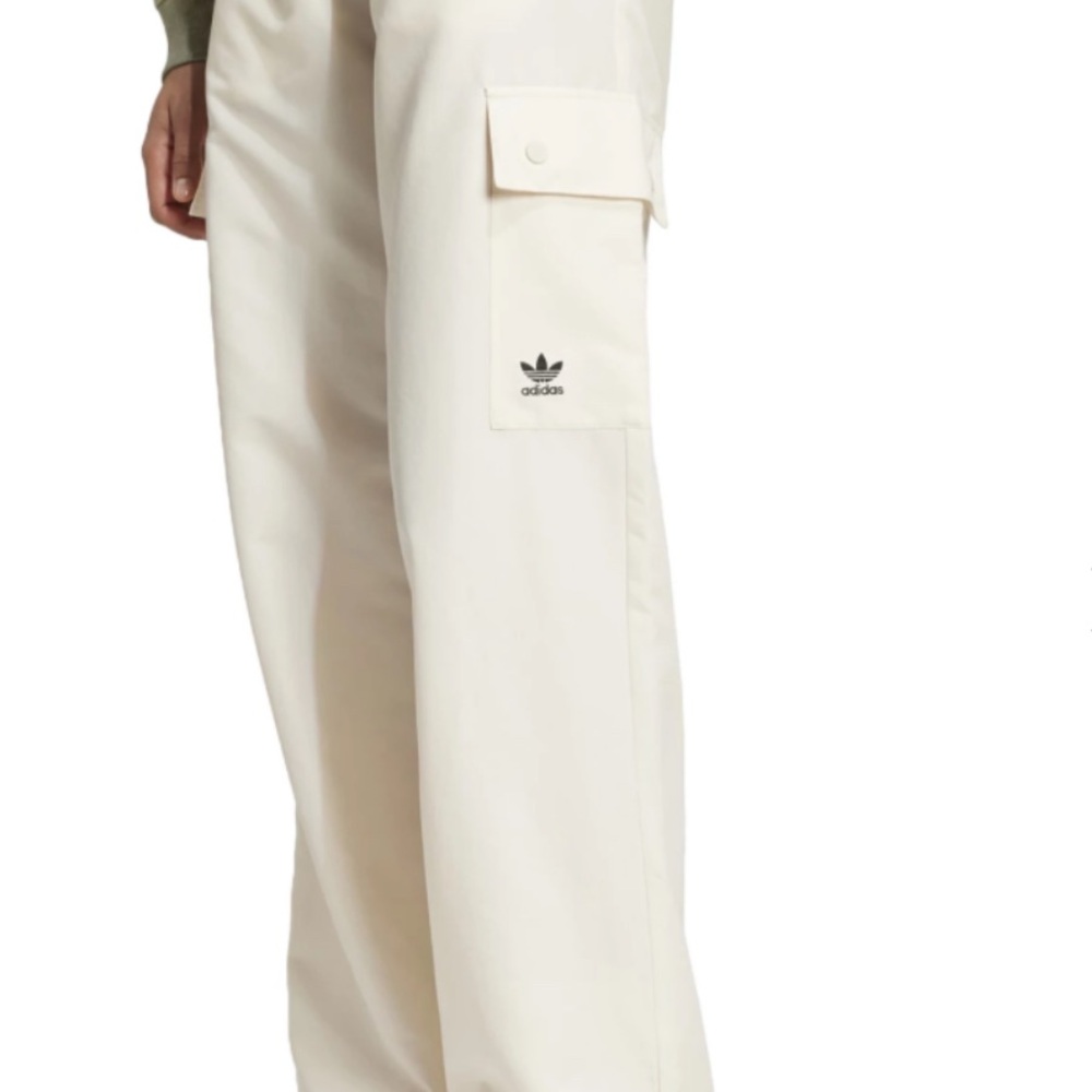 Adidas Cream Cargo Pants